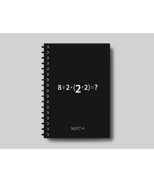 Caderno Preto - MATH [ESGOTADO]